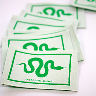 Premium logo labels 40mm