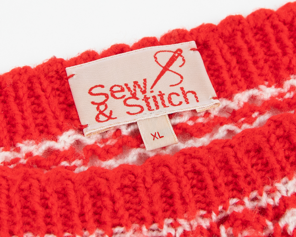 Clothing label with your own custom logo