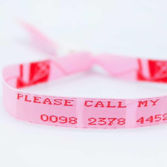 ID-bånd til barn med plastlås